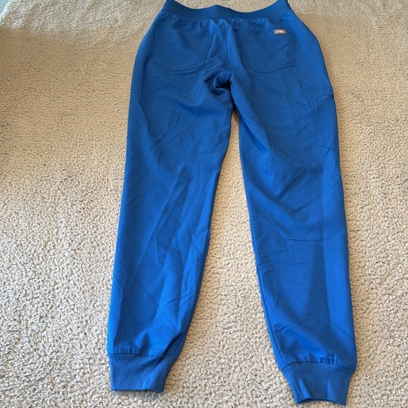 FIGS Zamora High Waisted Jogger Scrub Pants for Women Blue Joggers SZ S - Picture 5 of 6
